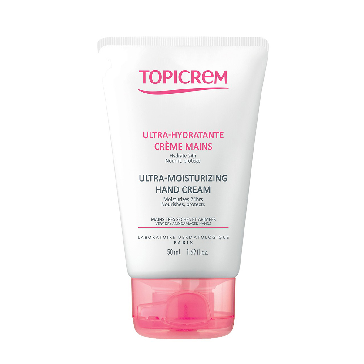 Topicrem - ტოპიკრემი ულტრა დამატენიანებელი ხელის კრემი 50 მლ 3252