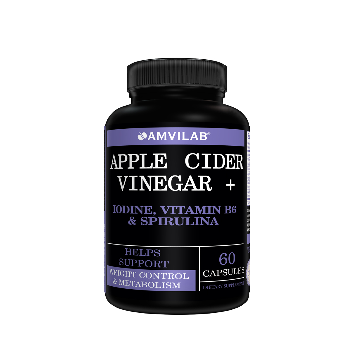 ვაშლის ძმარი 60 კაფსულა ამვილაბი - Amvilab