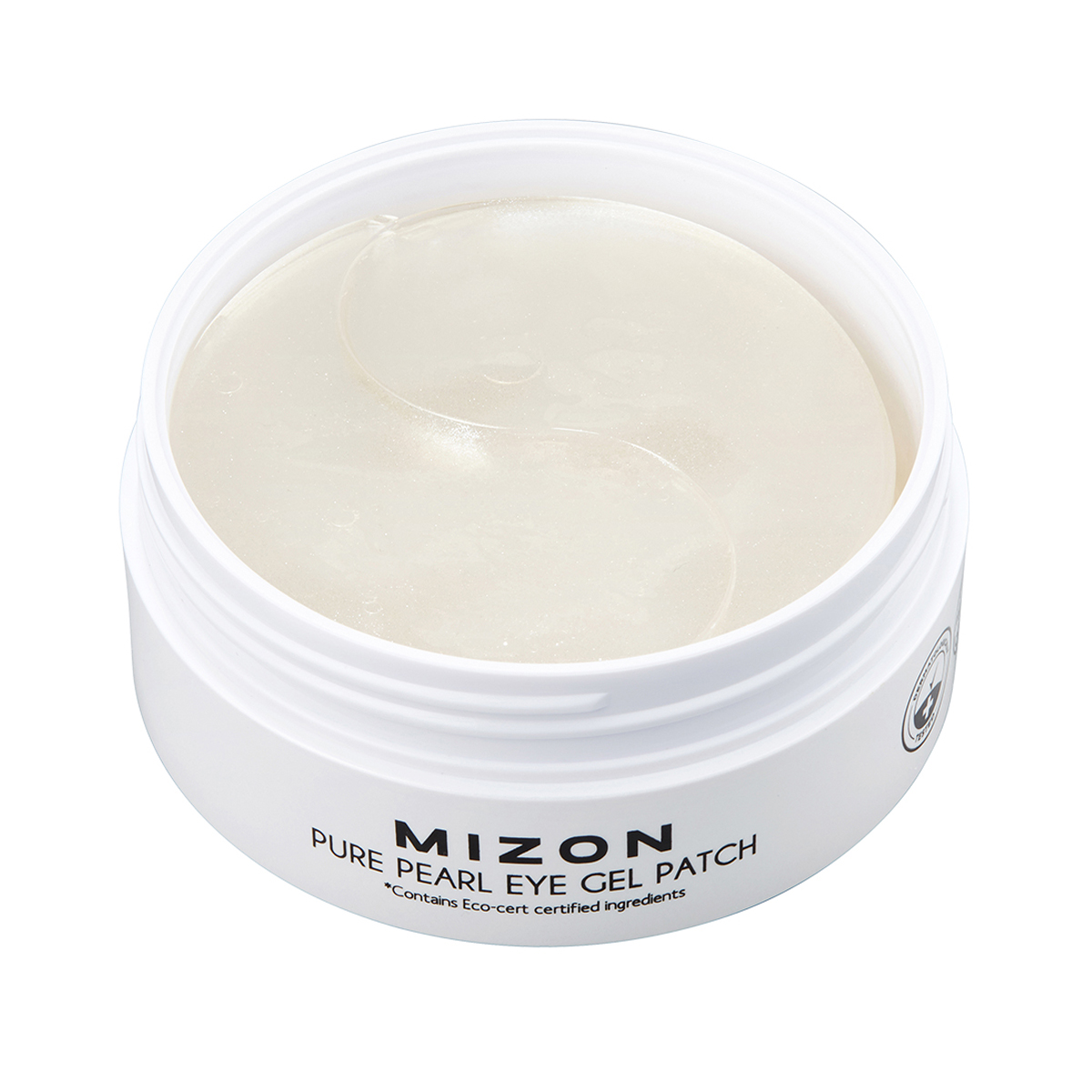 Mizon - მიზონი თვალის პაჩი თეთრი მარგალიტი  60 ცალი 3158 3