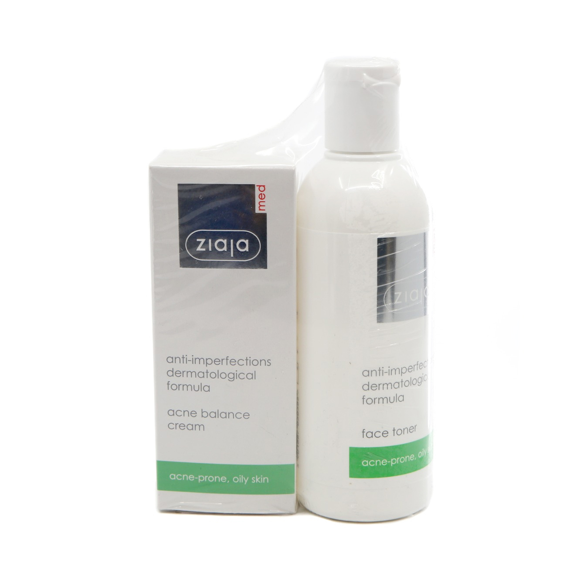 Ziaja - ზიაია აკნეს საწინააღმდეგო კრემი + ლოსიონი 5892 2