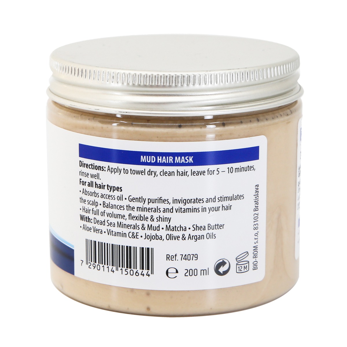 BIO-ROM - ბიორომი ტალახის თმის ნიღაბი 200 მლ 50644 3