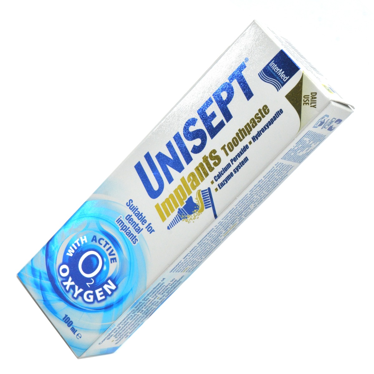 Unisept - უნისეპტი კბილის პასტა იმპლანტი 100მლ 9948 2