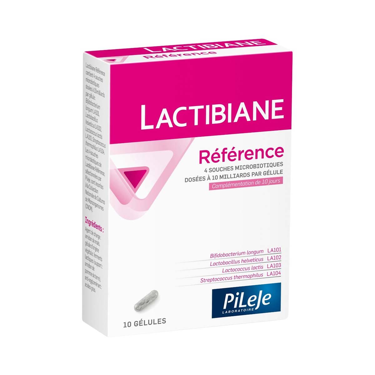 ლაქტიბიენ რეფერენსი  10 კაფსულა პილეჟე - Pileje