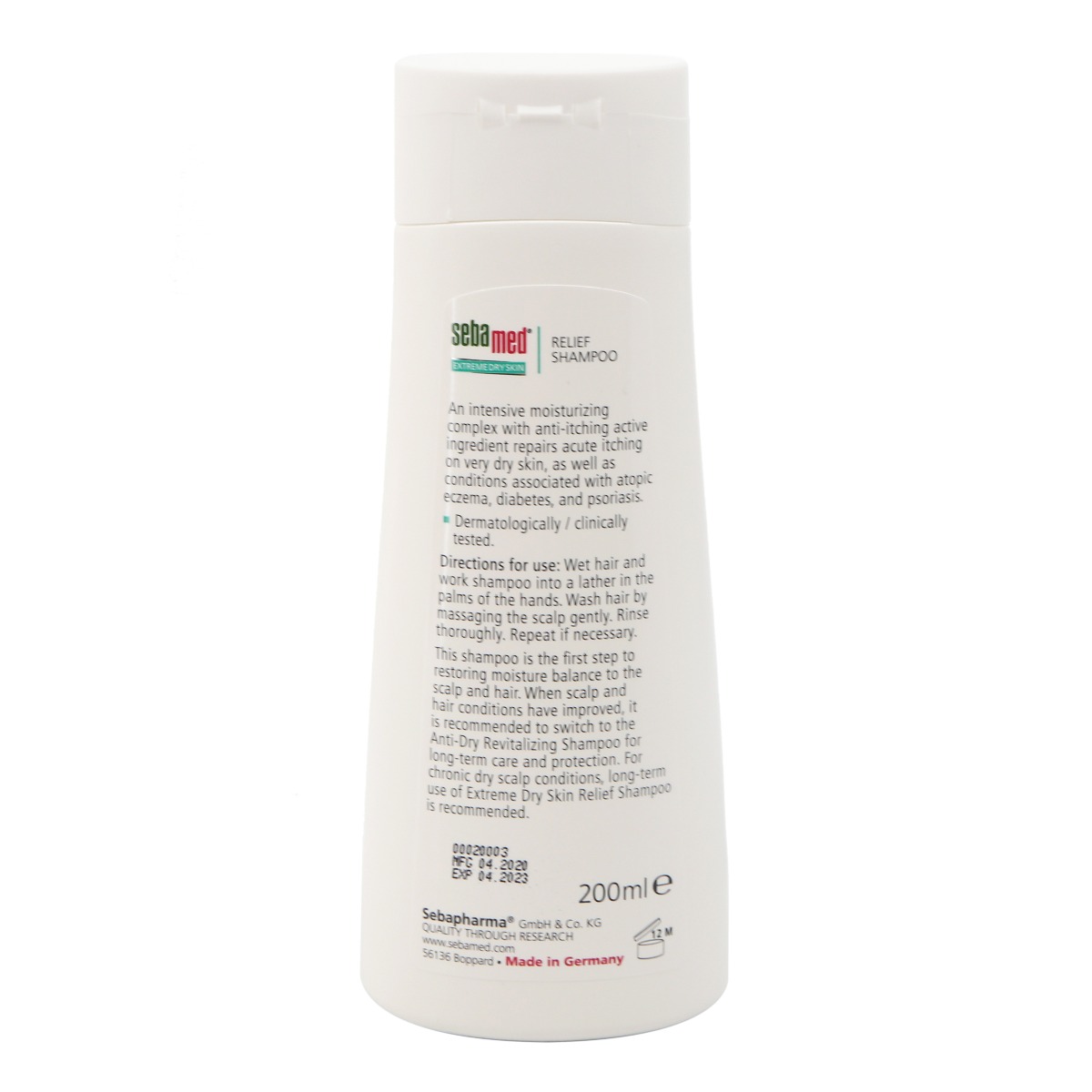 Sebamed - სებამედი მშრალი კანის შამპუნი 0010 4