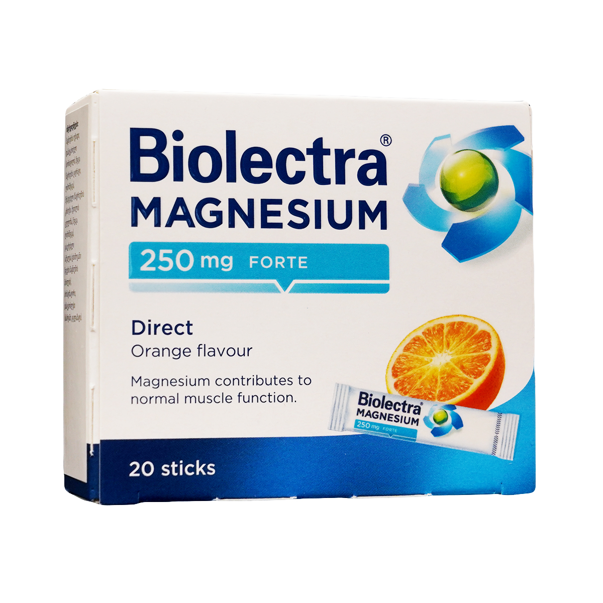 ბიოლექტრა Mg - Bioleqtra Mg ფორტე 20 პაკეტი