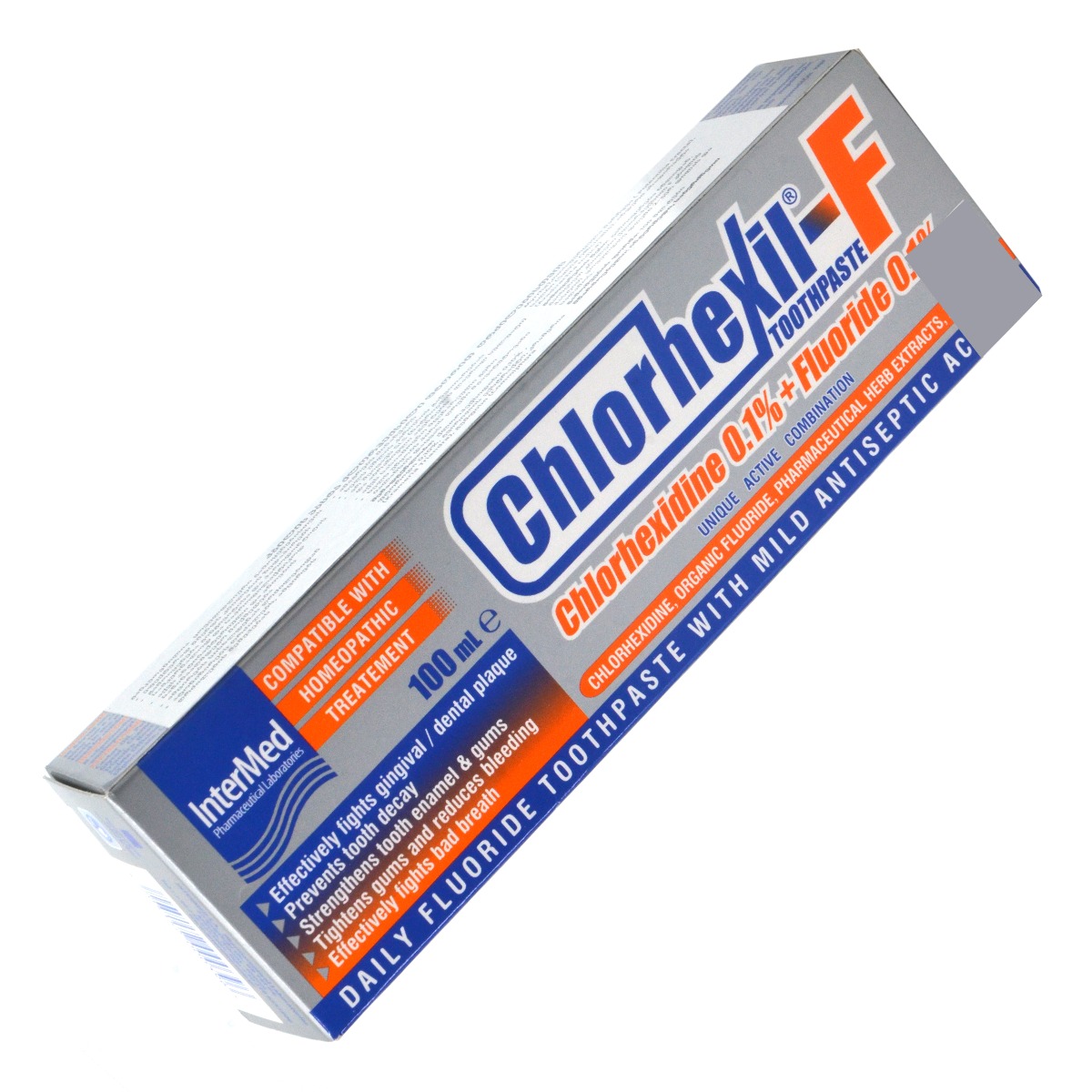 კბილის პასტა ქლორჰექსილ F 100მლ 0396