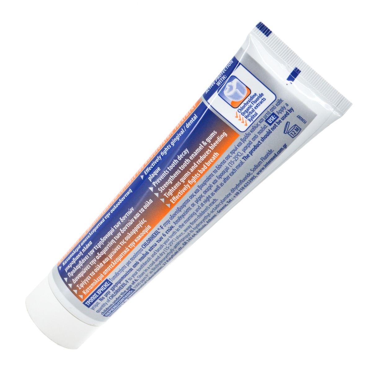 კბილის პასტა ქლორჰექსილ F 100მლ 0396 4