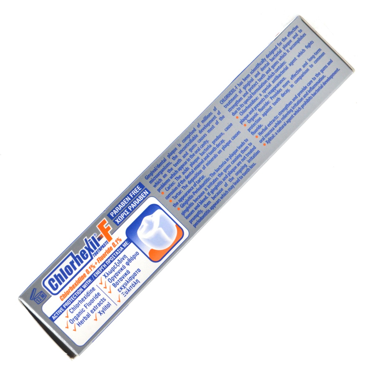 კბილის პასტა ქლორჰექსილ F 100მლ 0396 6