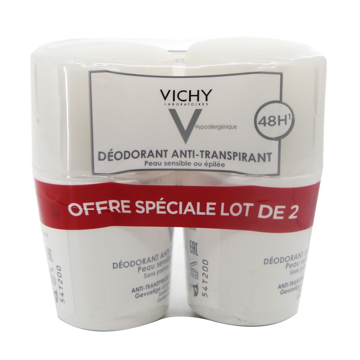 Vichy - ვიში დეოდორანტი ანტიპერსპირანტი 48სთ 2 ცალი 4728 2