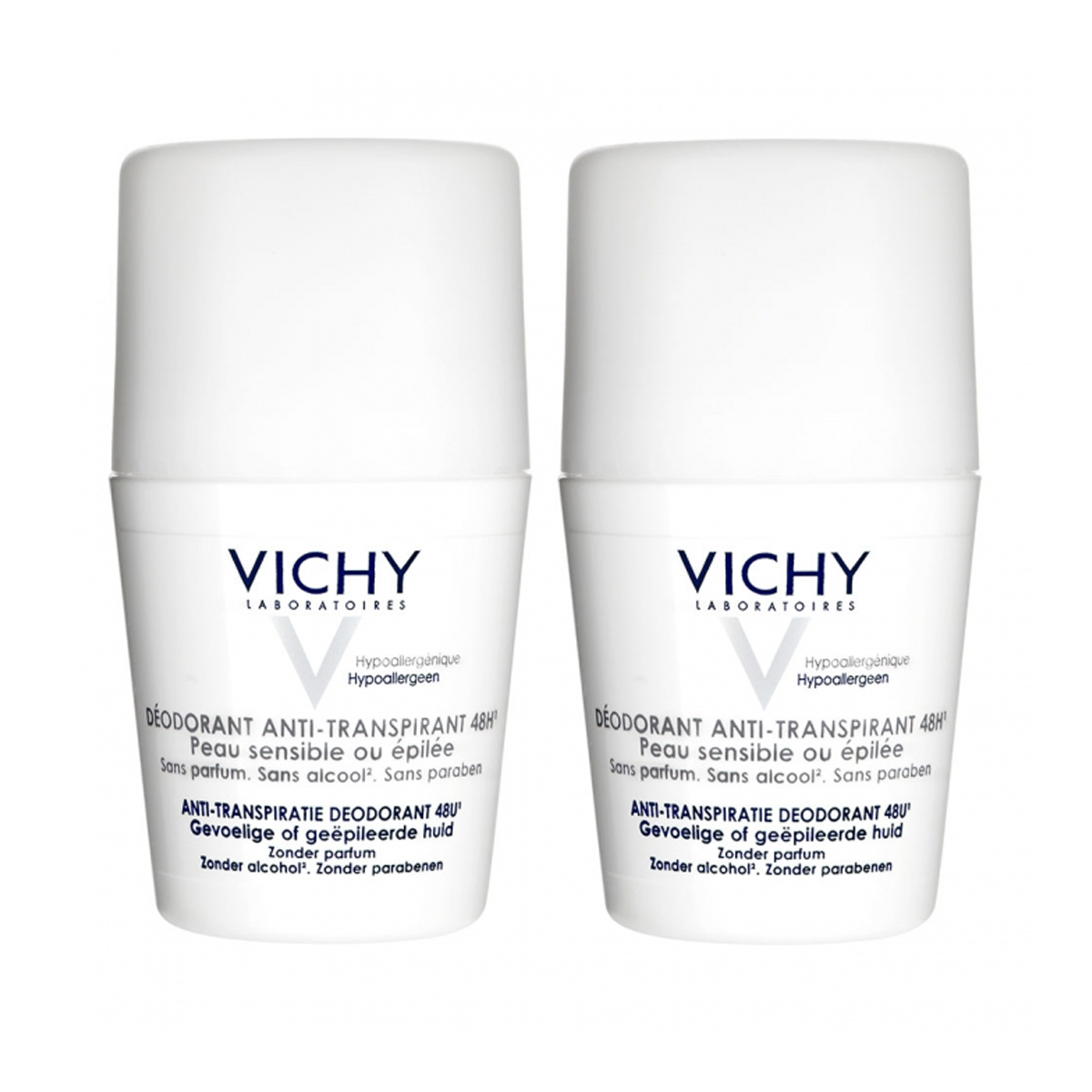 Vichy - ვიში დეოდორანტი ანტიპერსპირანტი 48სთ 2 ცალი 4728