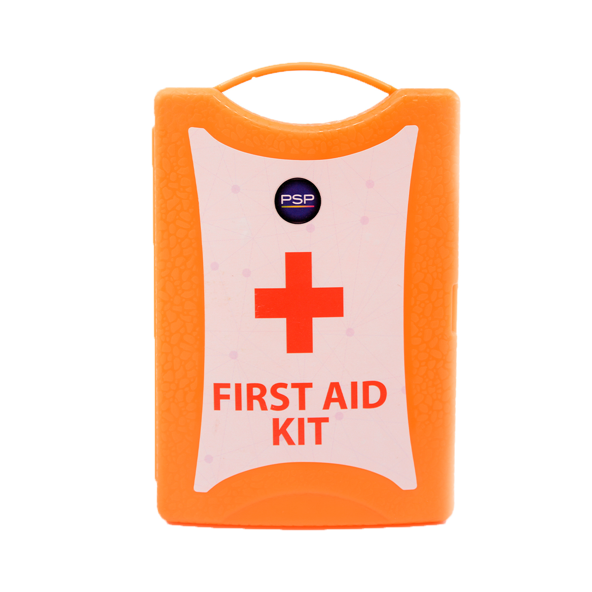 სააფთიაქო ყუთი პლასტმასის ნარინჯისფერი S