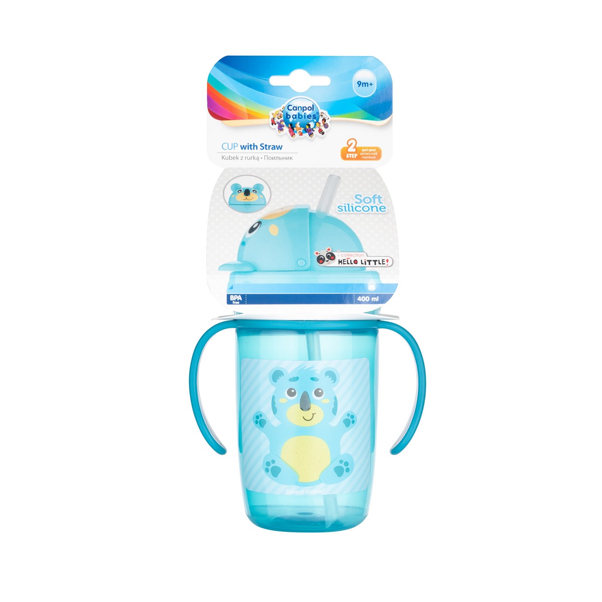 Canpol - კანპოლი ჭიქა სილიკონის საწრუპით 56/500 3