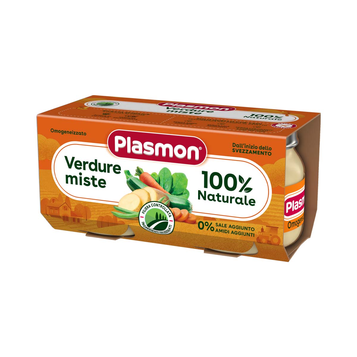 Plasmon - პლასმონი პიურე ბოსტნეულის 7005