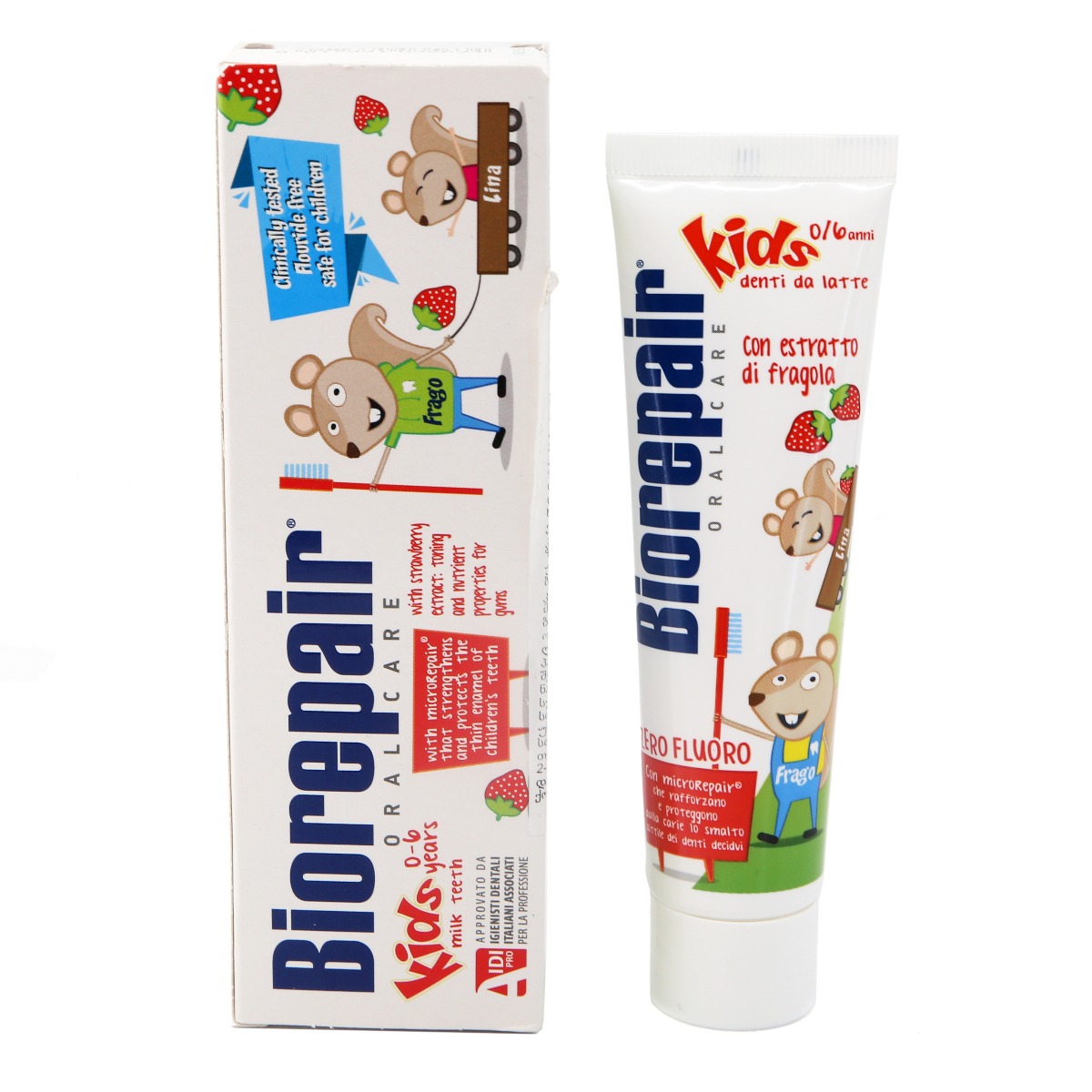 Biorepair - ბიორეპაირი კბილის პასტა 0-6 წ. 50 მლ 5634