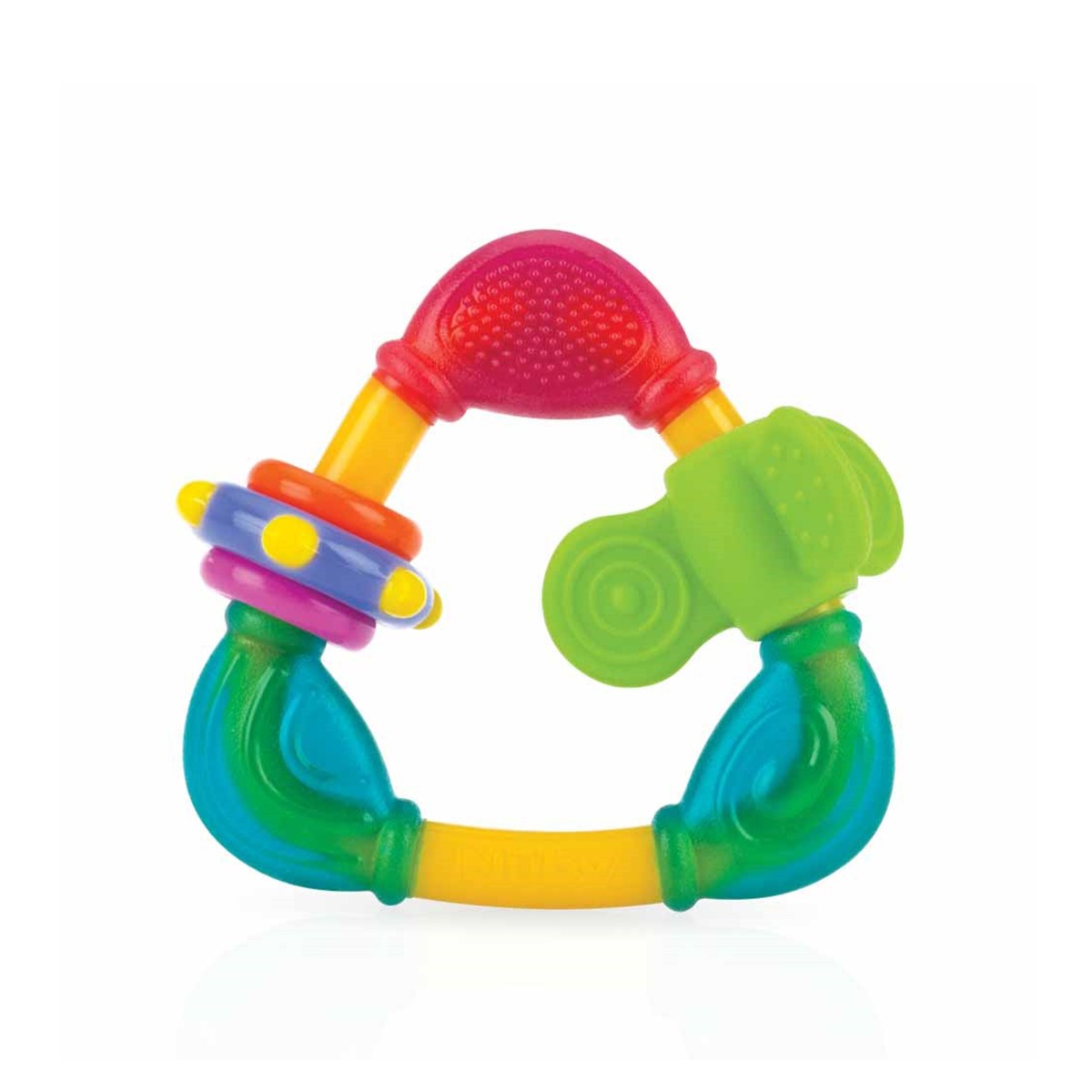 Nuby - ნუბი ღრძილის სათამაშო სამკუთხედი 664 2