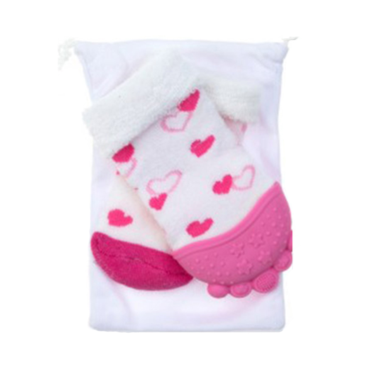 Nuby - ნუბი ღრძილის მასაჟორი წინდა 8238