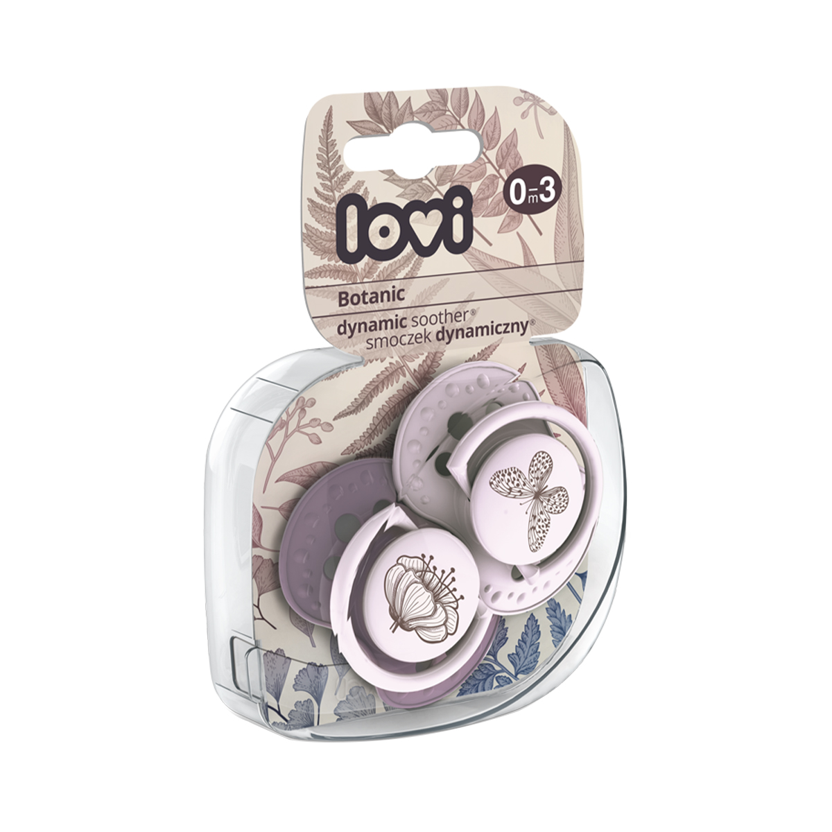 Lovi - ლოვი მატყუარა დინამიური საწოვარათი 0-3 თვემდე 2 ცალი 22/869 2