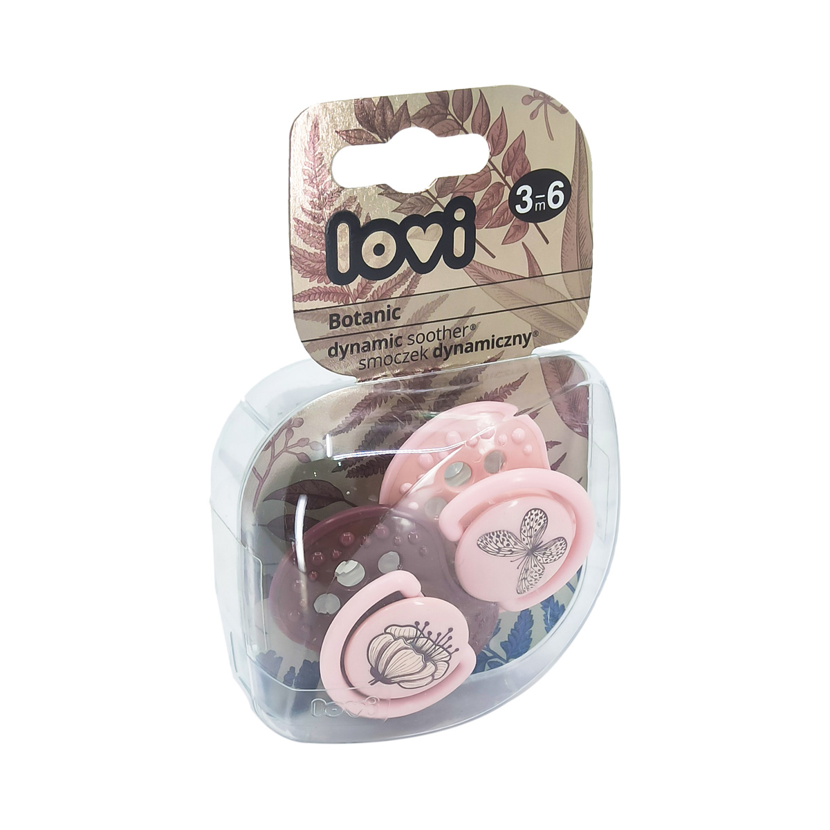 Lovi - ლოვი მატყუარა დინამიური საწოვარათი 3-6 თვემდე 2 ცალი 22/870