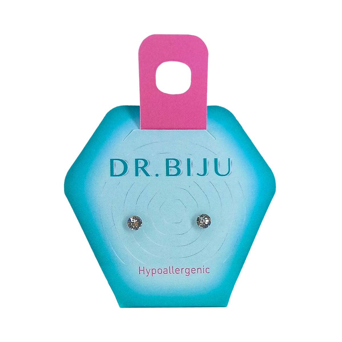 DR.BIJU საყურე კრისტალი 3.3მმ  0018