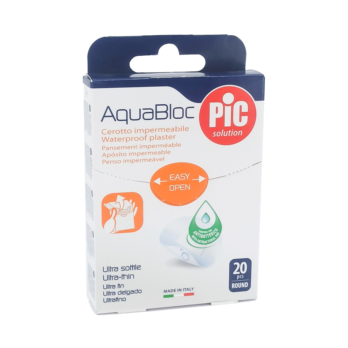 Pic - პიკი ლეიკო Aquabloc ROUND 20 ცალი
