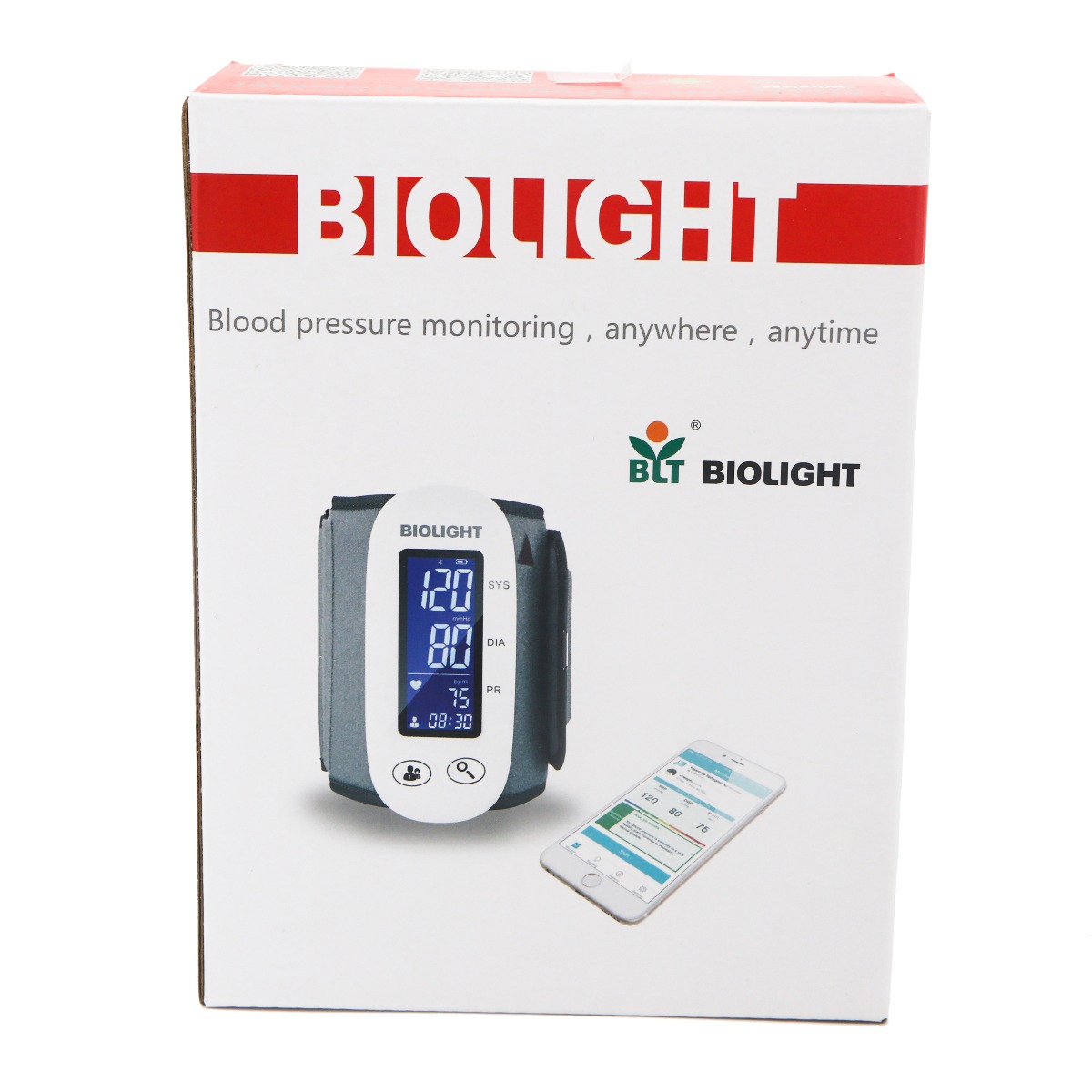 BIOLIGHT - ბიოლაითი მკლავის ელექტრონული წნევის აპარატი BIOLIGHT 2
