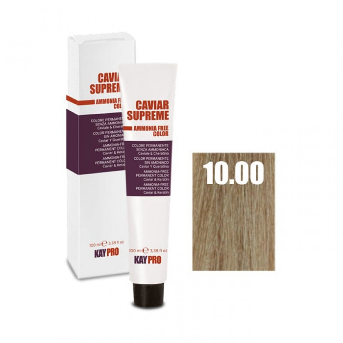 Kaypro - კეიპრო თმის საღებავი Caviar Supreme 10.00 9741