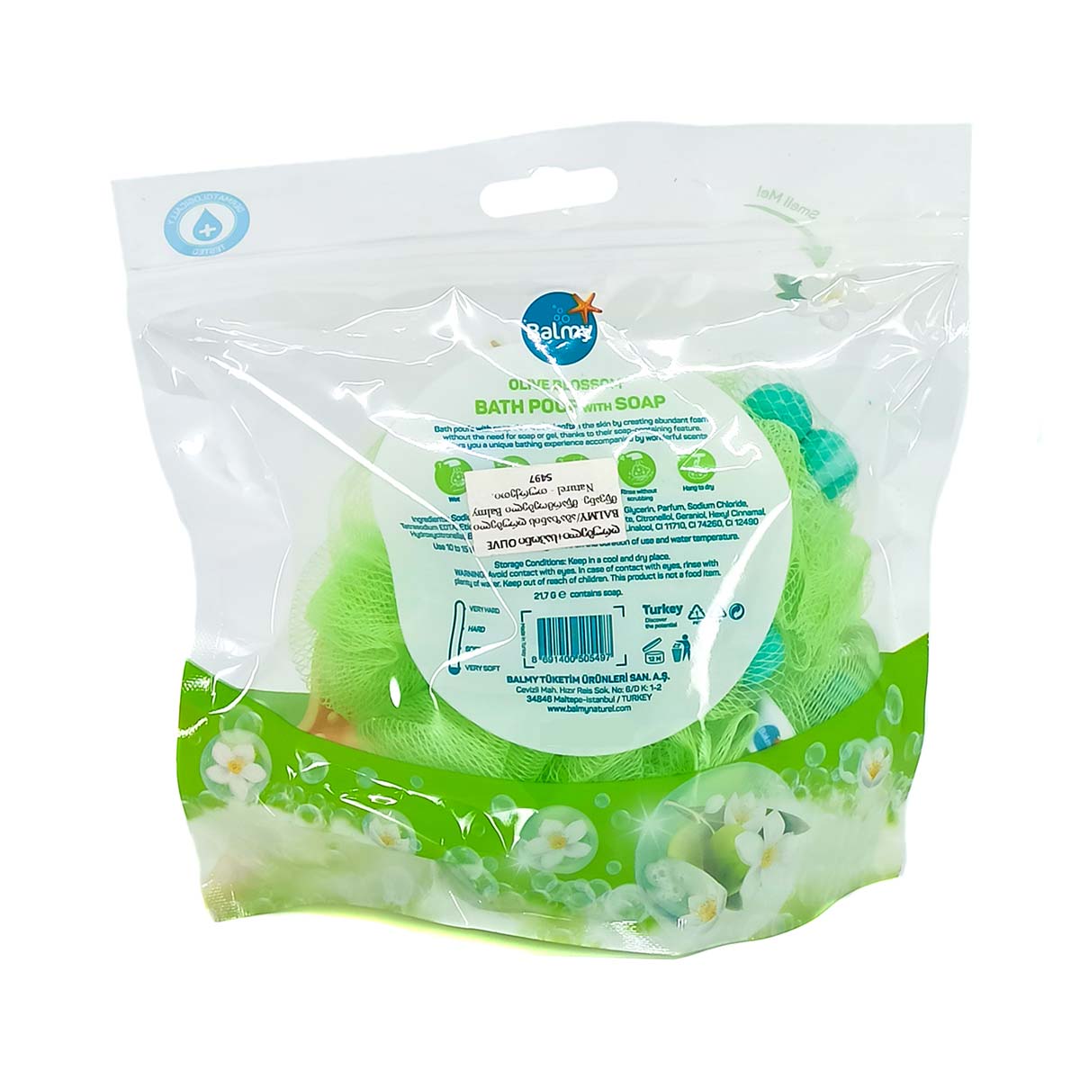 Balmy - ბალმი ღრუბელი და საპონი OLIVE 5497 2
