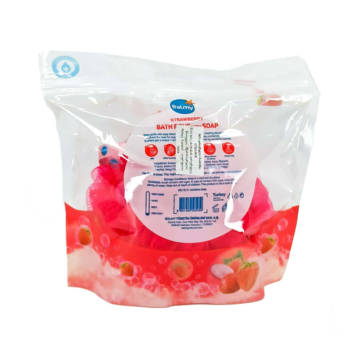 Balmy - ბალმი ღრუბელი და საპონი Strawberry 5459 2
