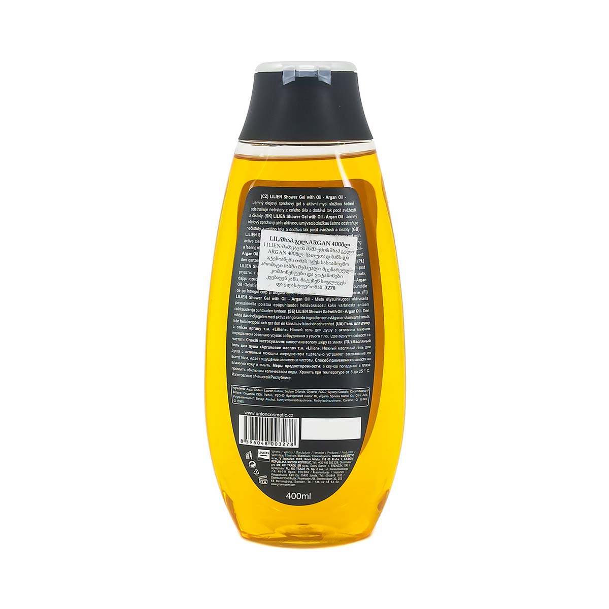 Lilien - ლილიენი შხაპის გელი ARGAN 400მლ 3278 2