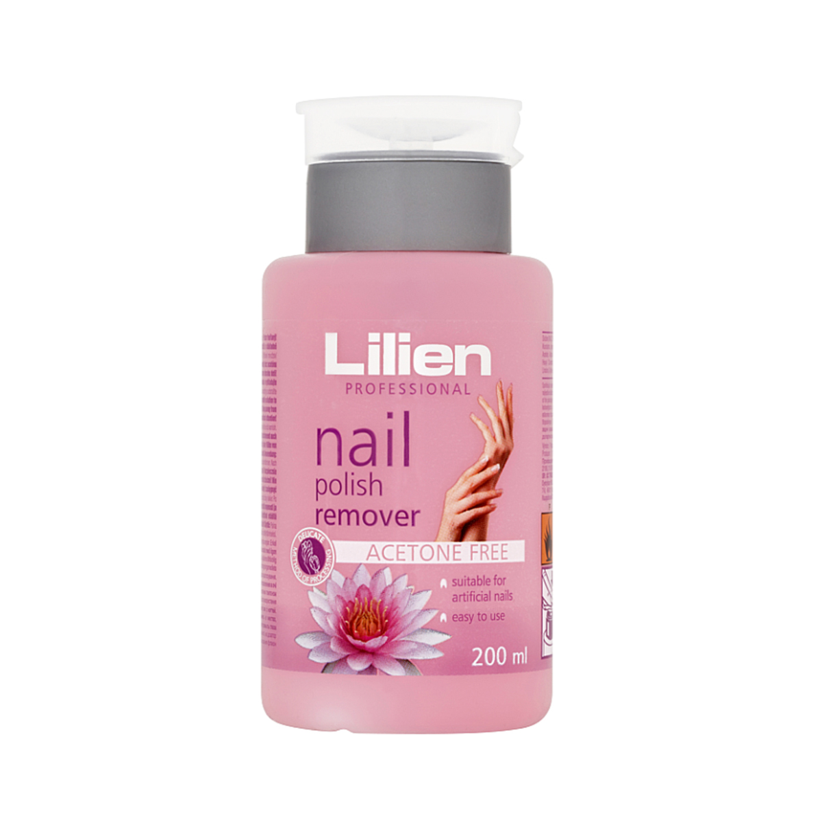 Lilien - ლილიენი ლაქის მოსაშორებელი აცეტონის გარეშე 200 მლ 2808