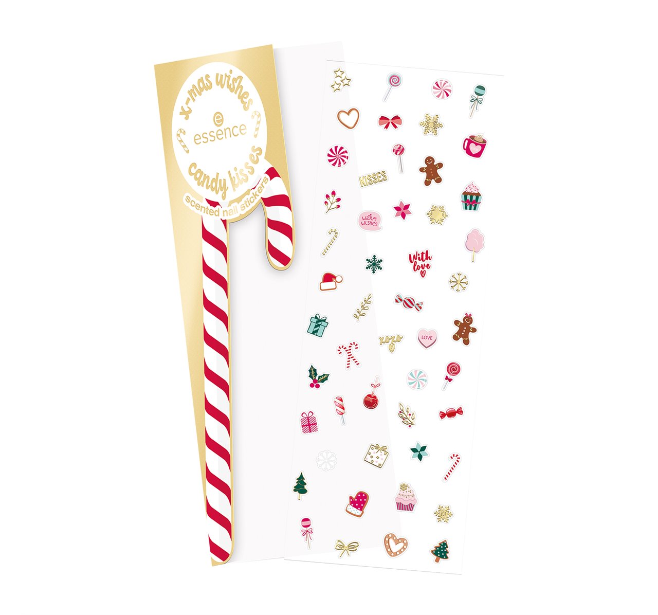 Essence - ესენსი X-MAS ფრჩხილი სტიკერები 6955