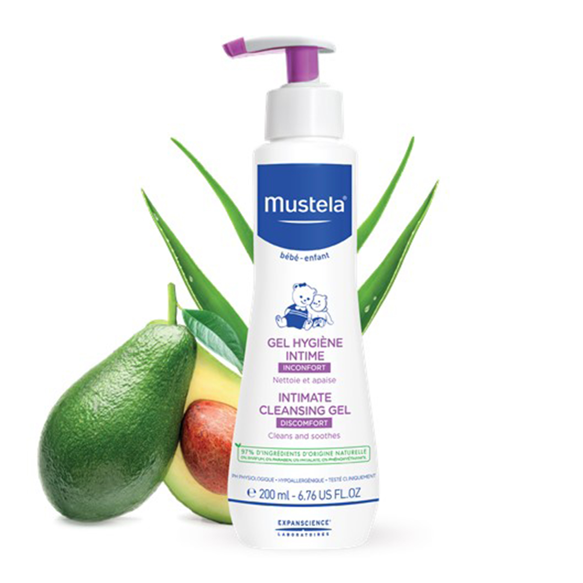 Mustela - მუსტელა დასაბანი ინტიმ გელი 0+ 200მლ 1527 2