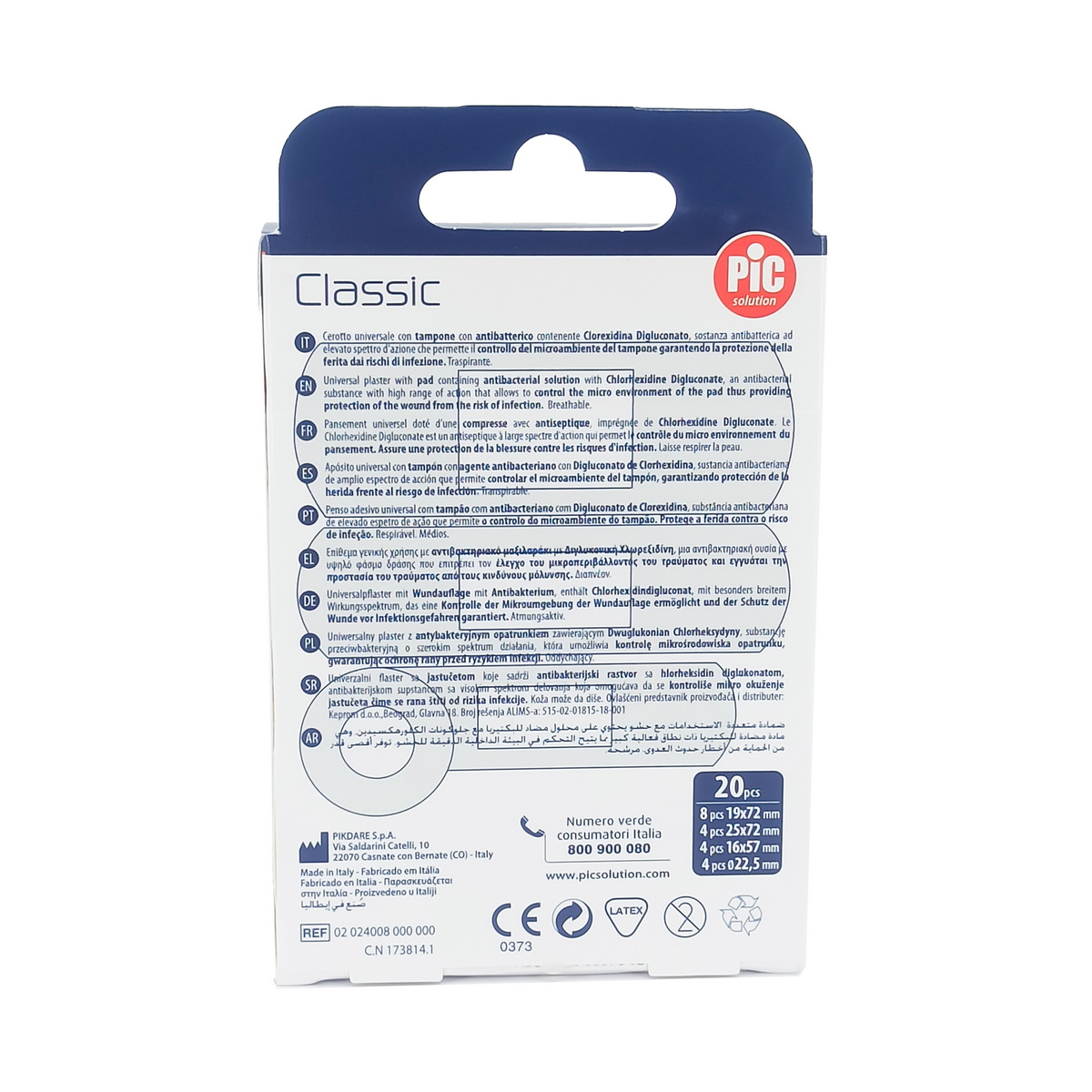 Pic - პიკი ლეიკო CLASSIC MIX 20 ცალი 2