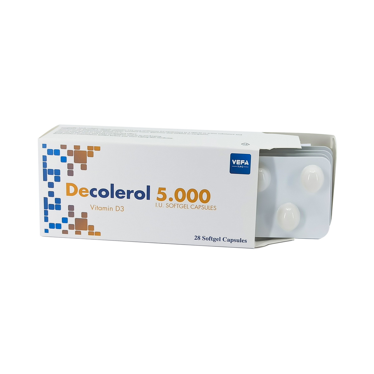 D-COLEROL - დე კოლეროლი  5000სე 28 რბილი კაფსულა 2