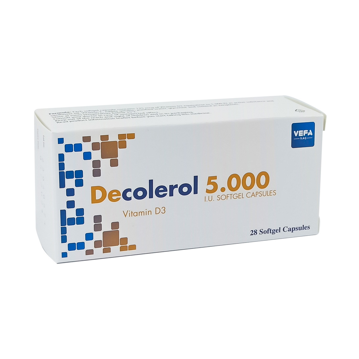 D-COLEROL - დე კოლეროლი  5000სე 28 რბილი კაფსულა