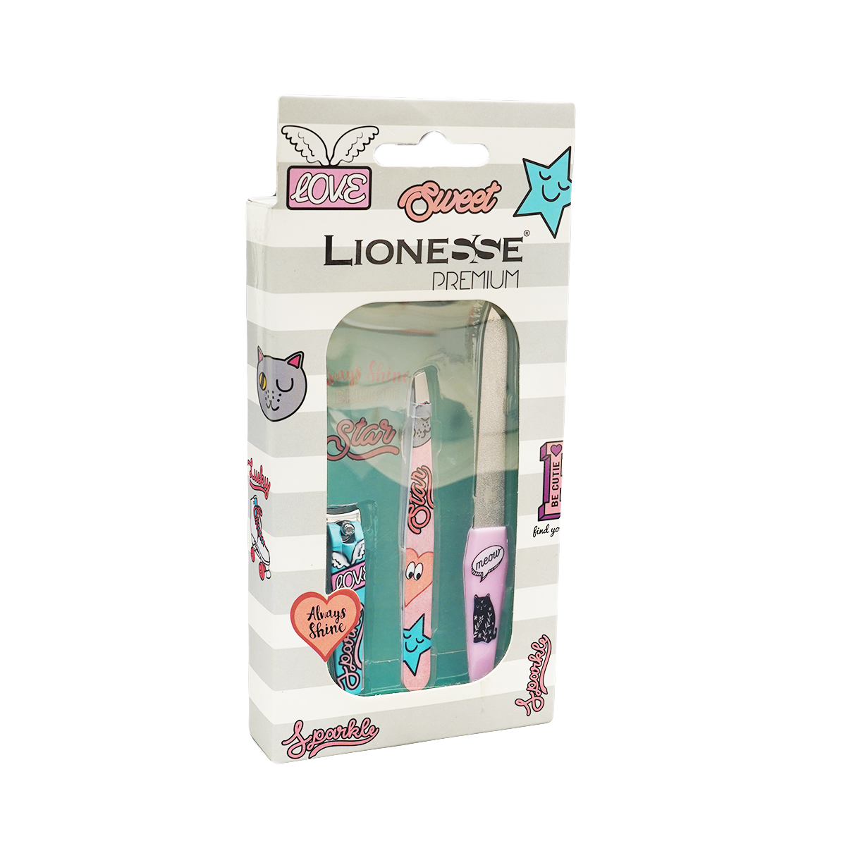 Lionesse - ლიონესი ფრჩხილის მოვლის ნაკრები Shine 7490