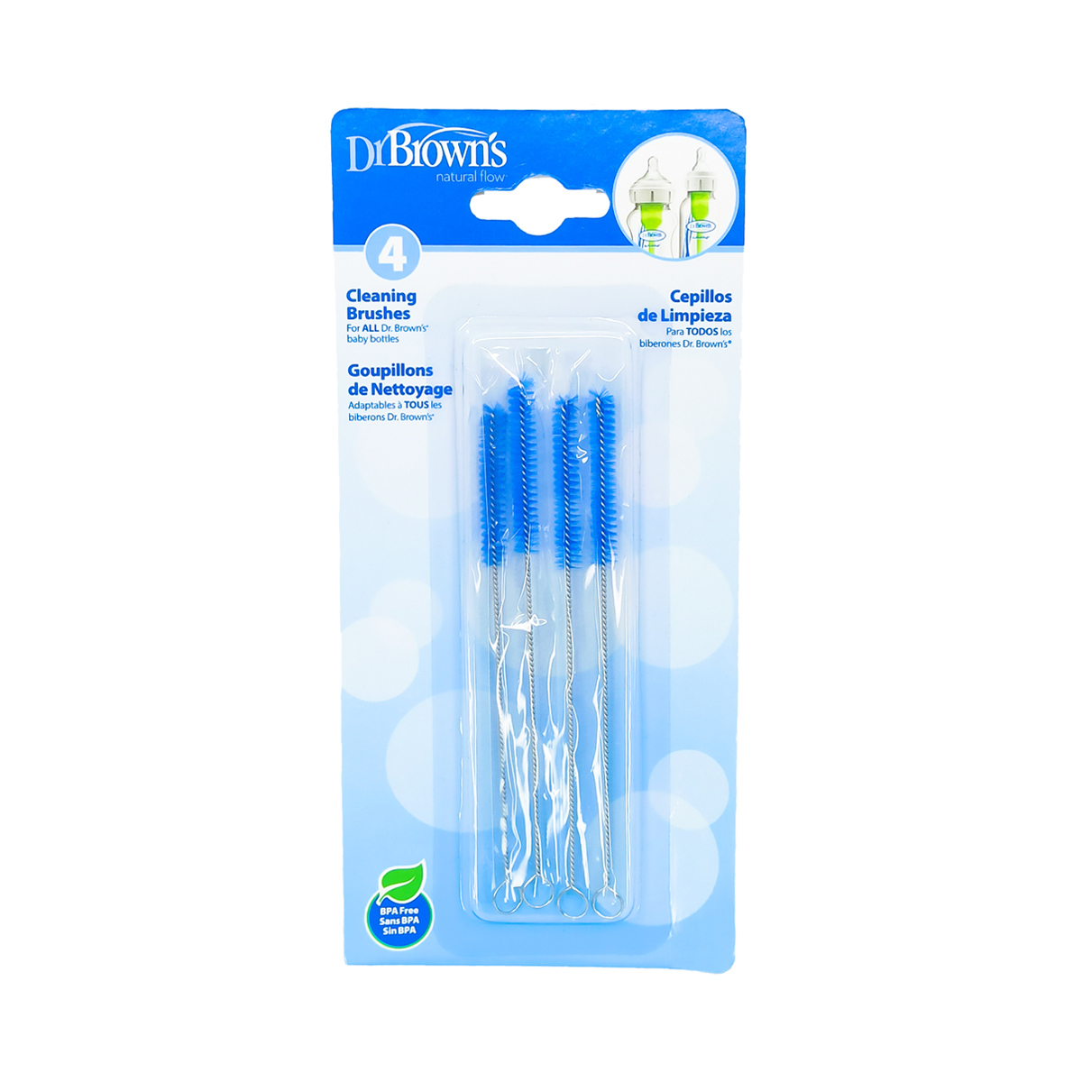 DrBrowns - დოქტორ ბრაუნი ბოთლის მილის საწმენდი ჯაგრისი N4 6207