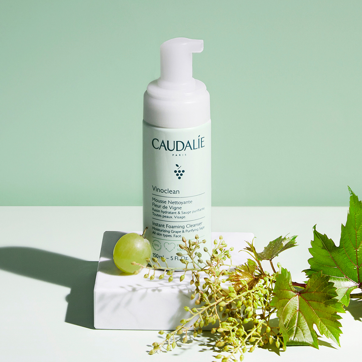 Caudalie - კოდალი Vinoclean ქაფი 150 მლ 3075 3