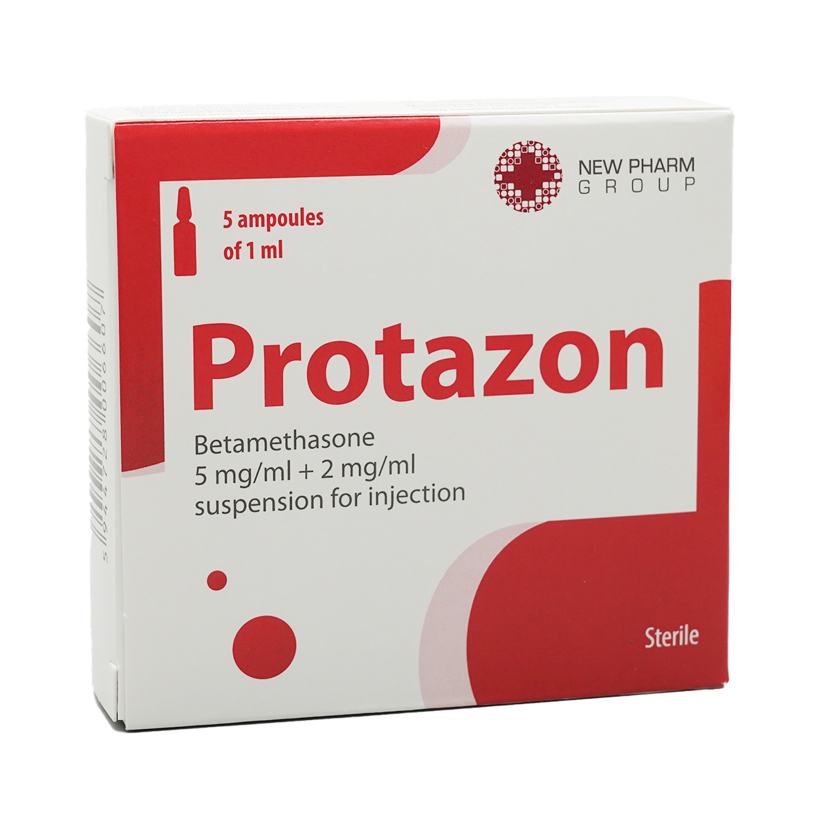 Protazon - პროტაზონი 1მლ 5 ამპულა
