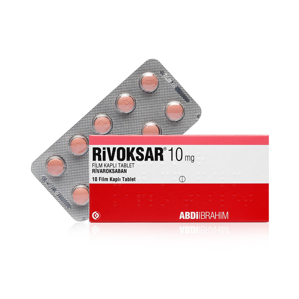 RIVOKSAR - რივოქსარი 10მგ 10 ტაბლეტი