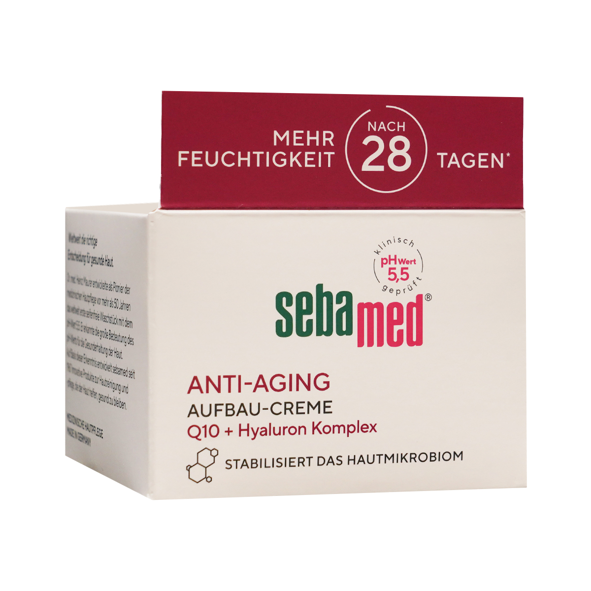 ნაოჭების საწინააღმდეგო სახის კრემი Q10 7717 სებამედი - Sebamed