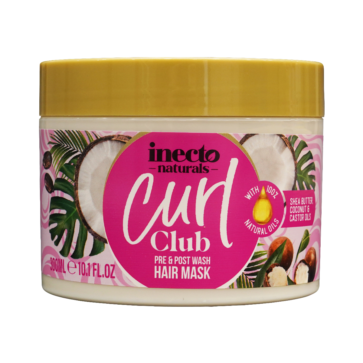 ხვეული თმის ნიღაბი Inecto 300 მლ 5207 სოფთ ენდ ჯენთელ - Soft and Gentle