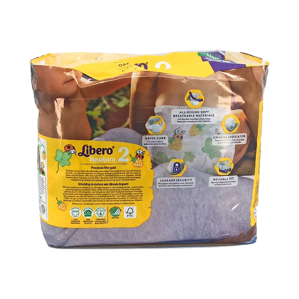 Libero - ლიბერო ბავშვის საფენი Mini 3-6 კგ 34 ცალი 7692 2