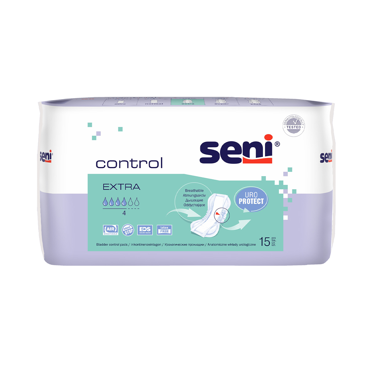 Seni - სენი უროლოგიური საფენი ექსტრა 15 ცალი  3954