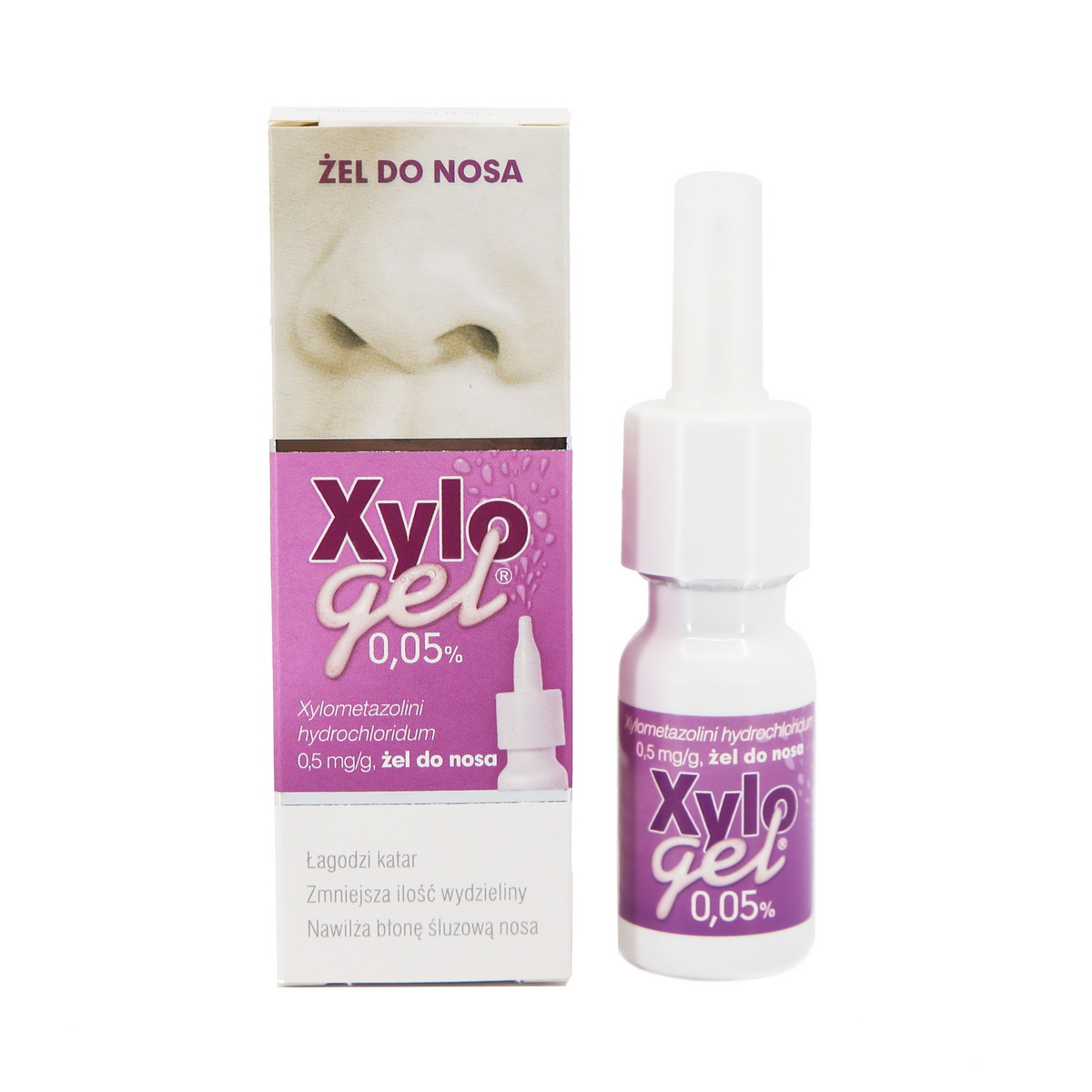 Xylogel - ქსილოგელი ცხვირის გელი 0.05% 10გ