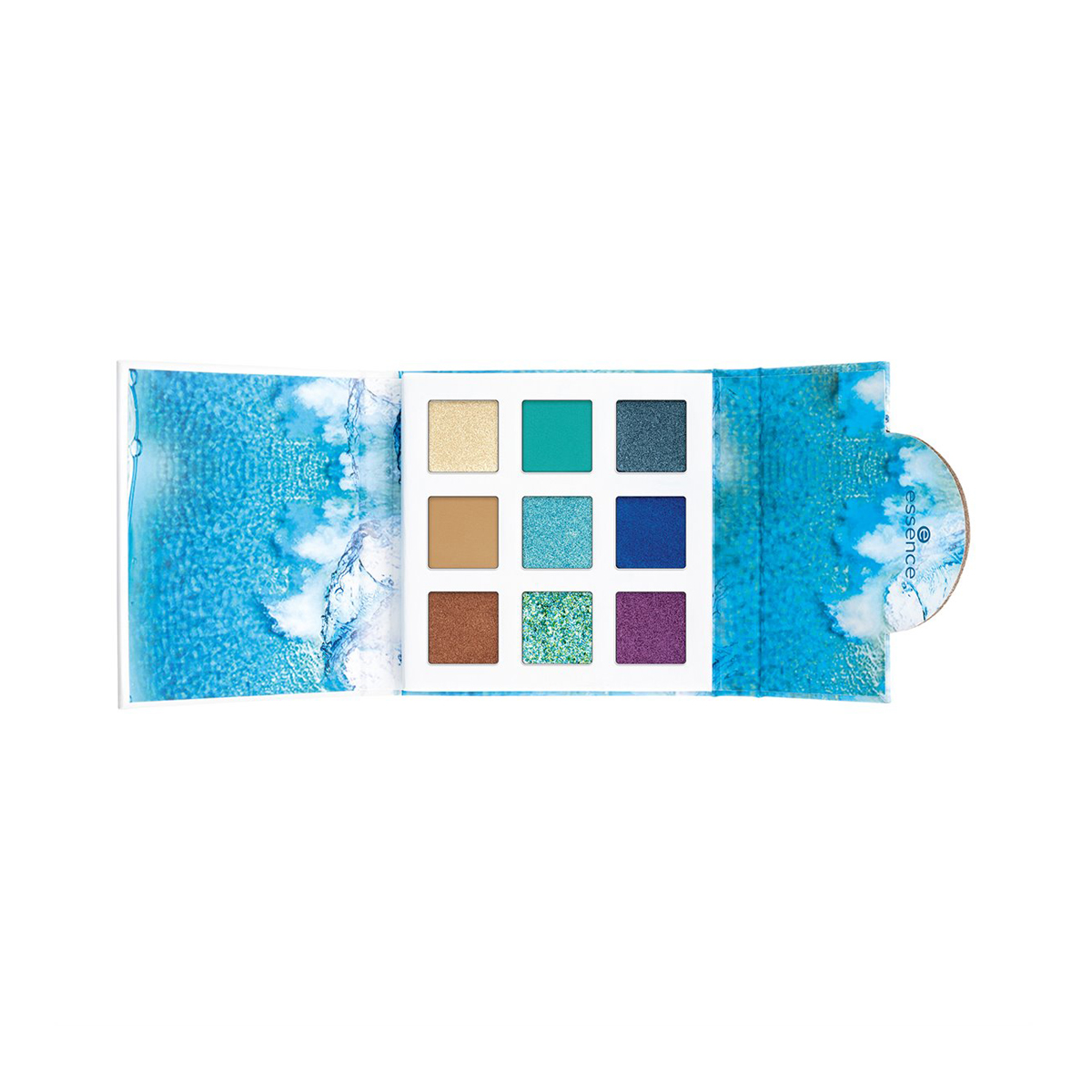 Essence - ესენსი თვალის ჩრდილების პალიტრა MY POWER Is Water 04 4906