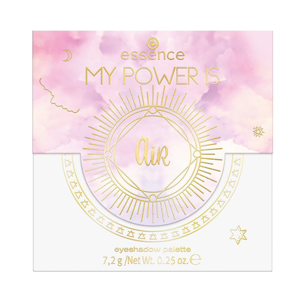 Essence - ესენსი თვალის ჩრდილების პალიტრა MY POWER Is Air  01 4876 2