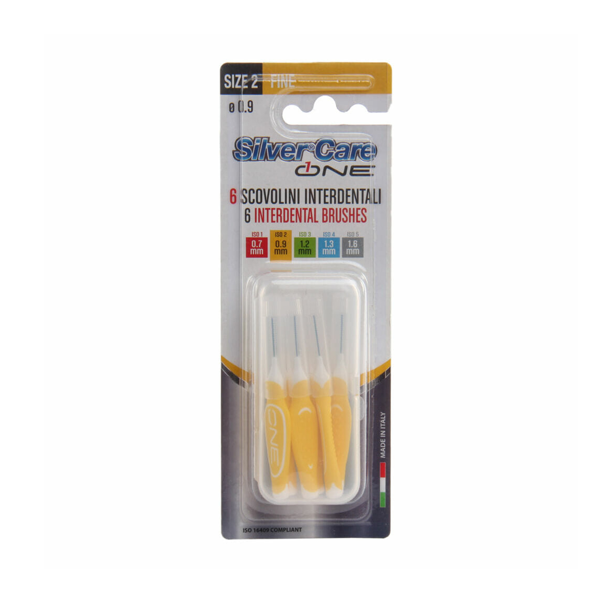 Silver care - სილვერქეა  კბილის ჯაგრისი კბილთაშუა fine 6723 