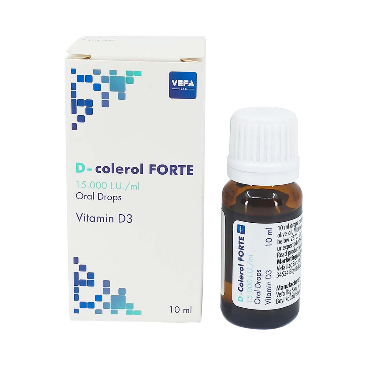 D-colerol forte - დეკოლეროლი ფორტე 15000სე 10მლ