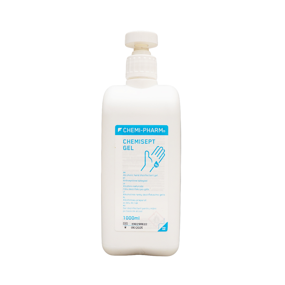 ჩემისეპტი - Chemisept 1ლ დისპანსერი (ხელი)